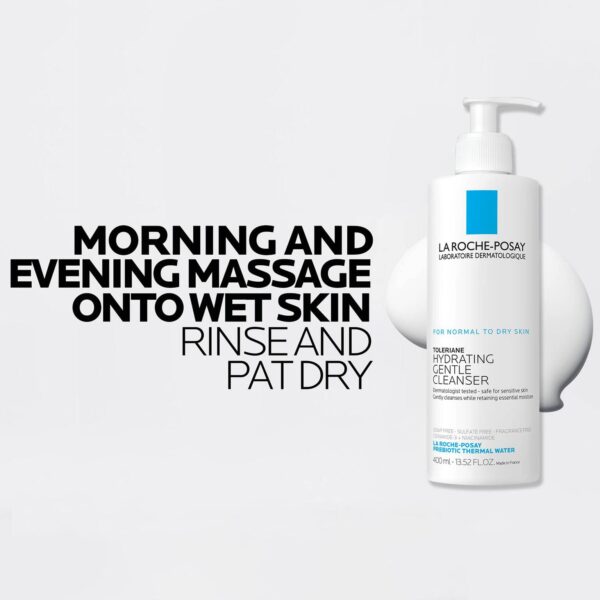 La Roche Posay Toleriane Hydrating Gentle Cleanser - Image 2