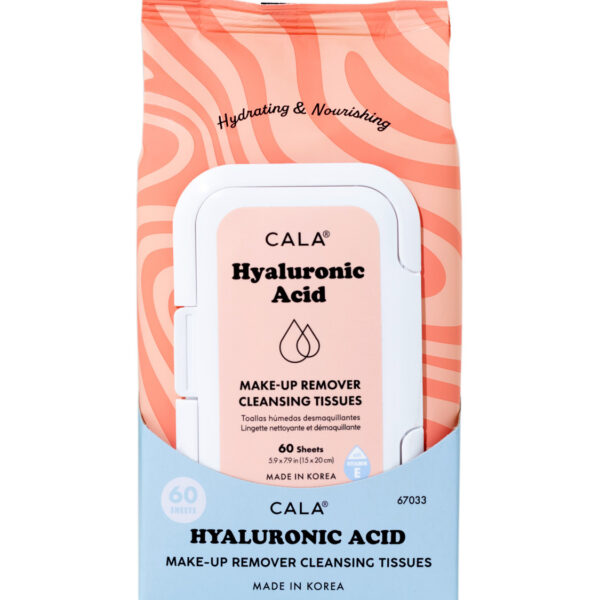 Cala Cleansing Tissues in Hyaluronic Acid (60s)