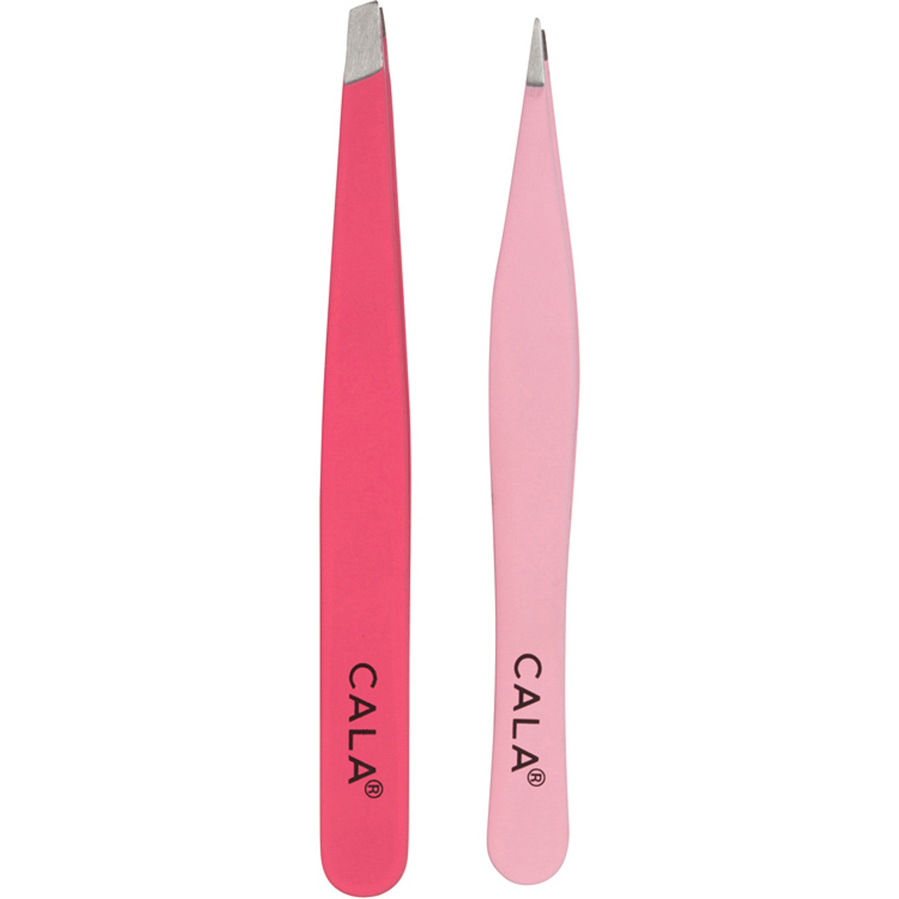 Cala Soft Touch Tweezer Duo - Coral