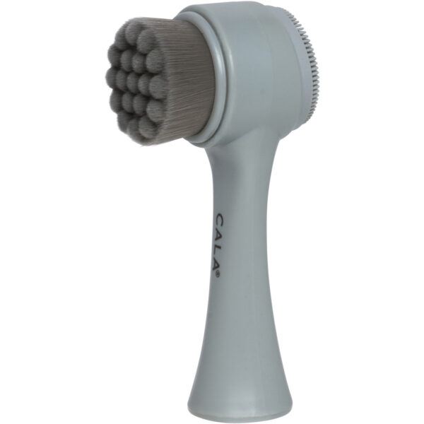 Cala Men Dual Action Facial Cleansing Brush - Grey - Image 2