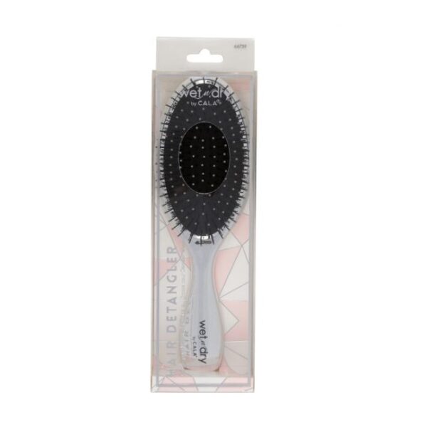 Cala Wet and Dry Hair Detangler - Silver