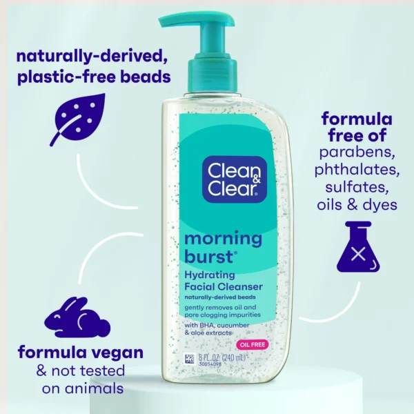 Clean and Clear Morning Burst Hydrating Cleanser - Image 2