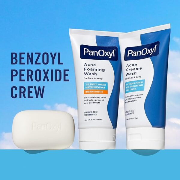 PanOxyl Acne Creamy Wash 4% Benzoyl Peroxide - Image 3
