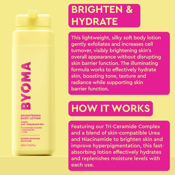 BYOMA Brightening Body Lotion - Image 2