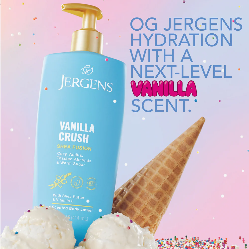 Jergens Vanilla Crush Shea Fusion Body Lotion - Image 2