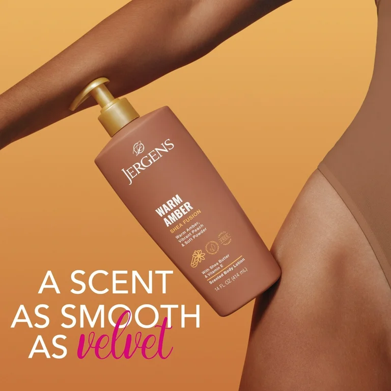 Jergens Warm Amber Shea Fusion Body Lotion - Image 2